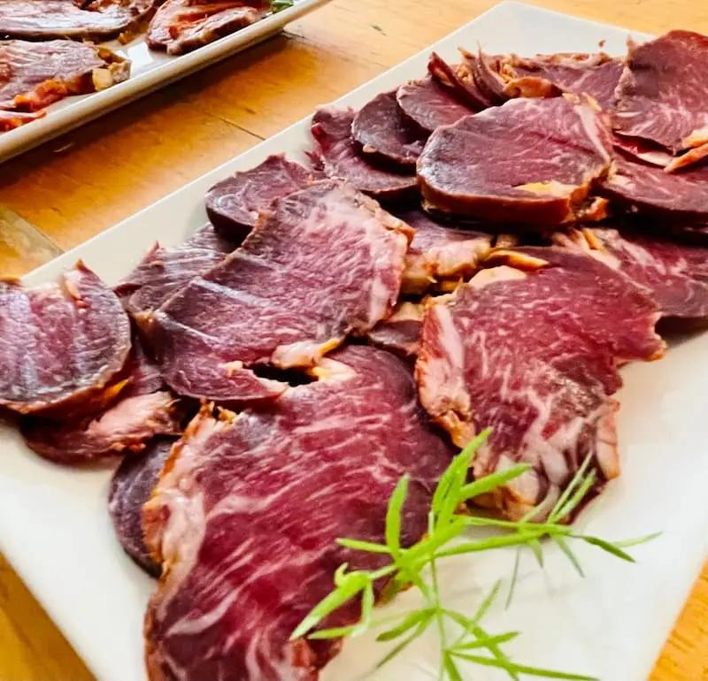 Plato de lomo ibérico