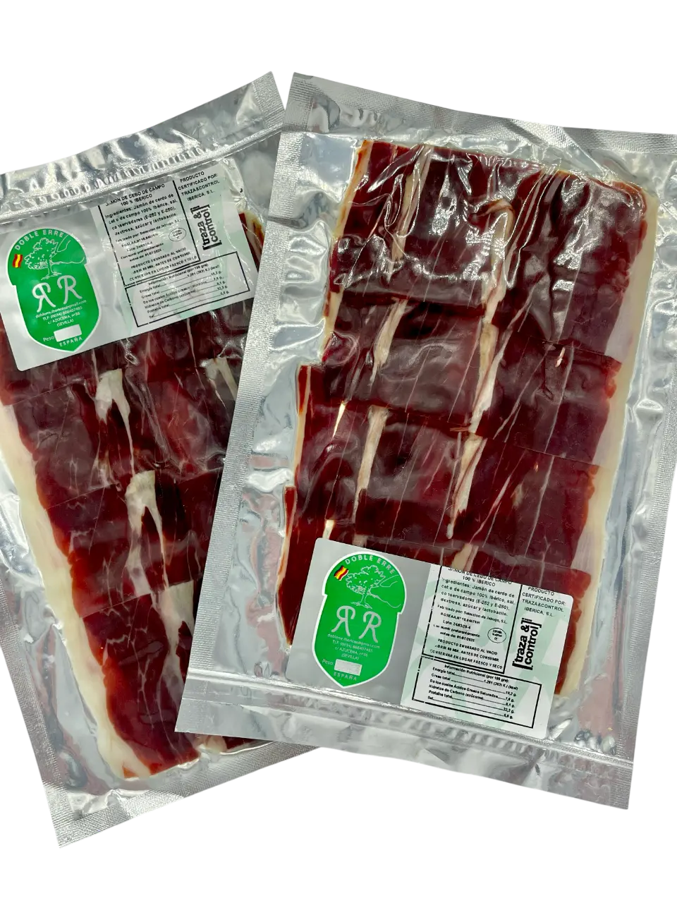 Jamón/Paleta ibérico Gran Reserva loncheado 5x100gr Ibéricos Montero